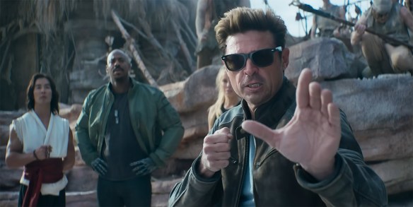 Johnny Cage about to fight. 