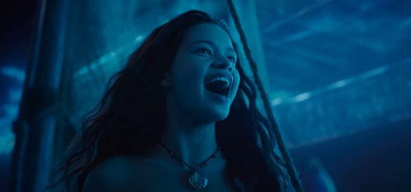 Moana sings.