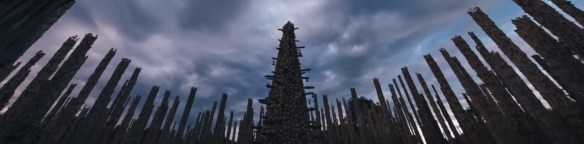 The Bone Temple at dusk.