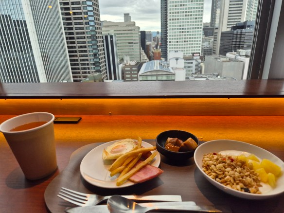 Hotel Breakfast. 