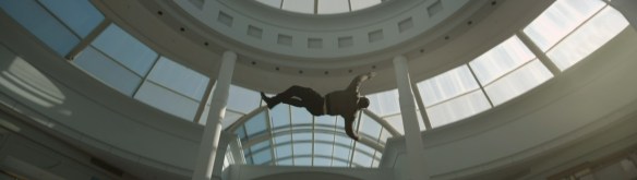 John falling. 