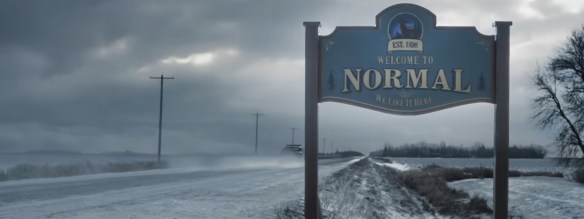 Town of Normal welcome sign. 