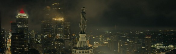 The Philadelphia skyline.