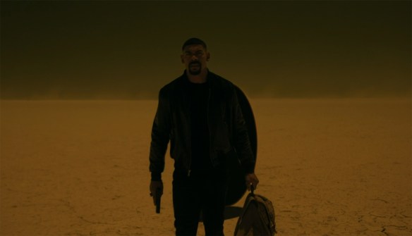 John on an alien planet.
