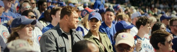 Neagley and Reacher at a baseball game.