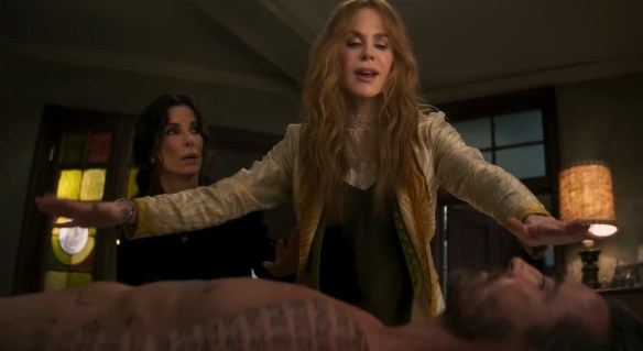 Nicole Kidman tries to save Lee Pace from an evil sprit.