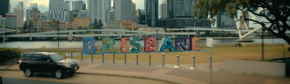 The Brisbane sign.